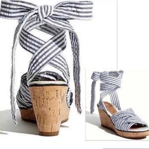 Sperry tie-up wedges